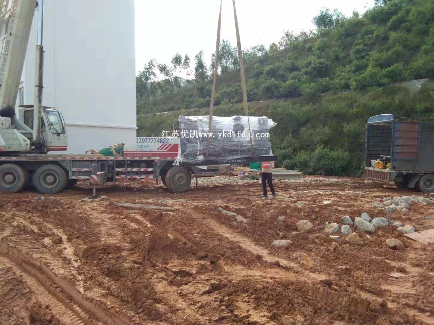 2021年11月07日，上柴250KW柴油發(fā)電機組交付廣西欽州項目