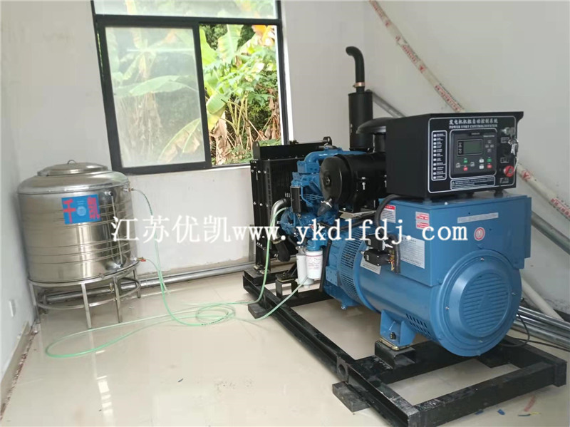 2022年4月18日，廣西玉柴發(fā)電機50KW交貨南寧加油站