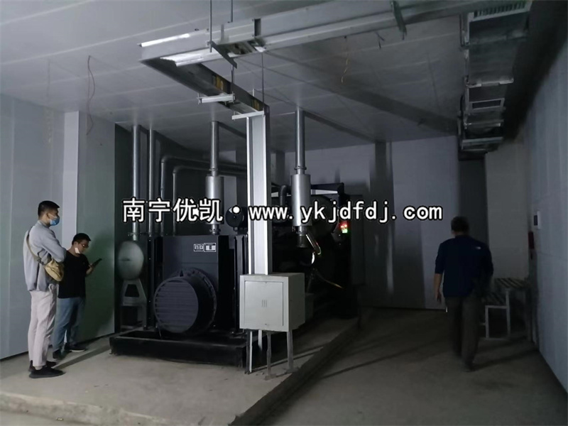 2022年5月10日，900KW凱普發(fā)柴油電機組順利驗收