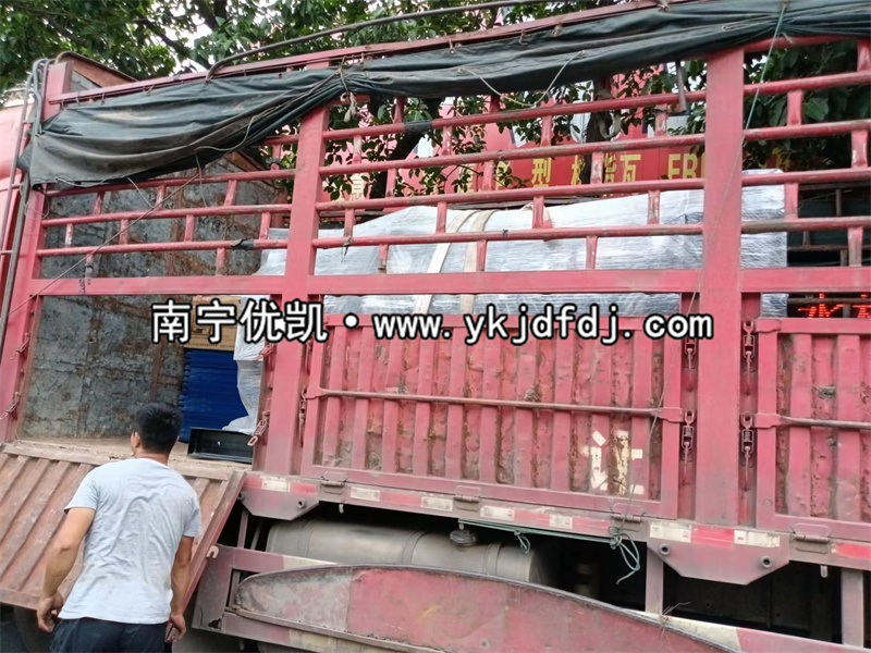 2022年6月9日，300KW玉柴發(fā)電機組出口非洲