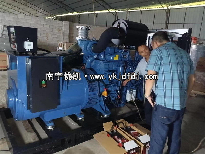 2023年6月27日，越南項目出口500kw玉柴發(fā)電機組并試機