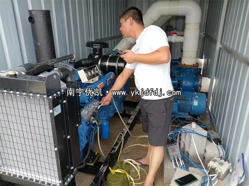 2023年6月16日，120kw濰坊雷納柴油發(fā)電機(jī)組送貨欽州養(yǎng)蝦場(chǎng)