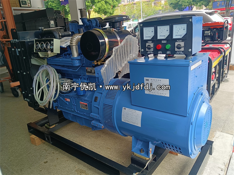 2024年12月8日，南寧項目50kw柴油發(fā)電機組試機并發(fā)貨